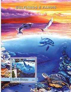 Dolphins and lighthouses