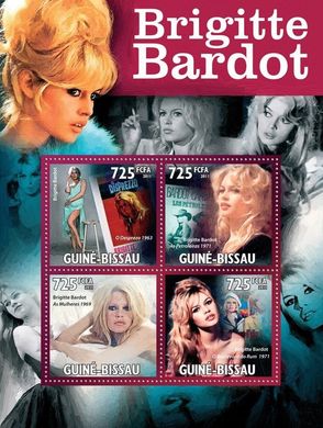 Actress Brigitte Bardot.