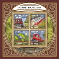 The first solar train