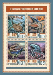 Prehistoric aquatic animals