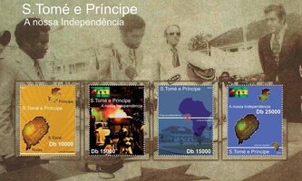 Independence of Sao Tome and Principe.