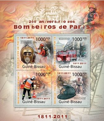 200-летие пожарных Парижа