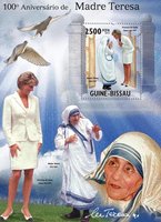 Mother Teresa and Princess Diana