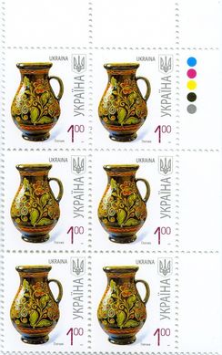 2007 1,00 VII Definitive Issue 6-8241 (m-t 2007) 6 stamp block