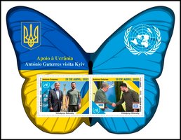António Guterres visits Kyiv