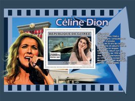 Music stars. Celine Dion
