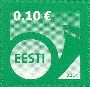 Definitive Issue € 0.10 Post horn