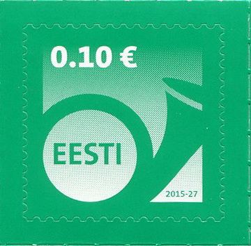 Definitive Issue € 0.10 Post horn