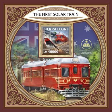 The first solar train