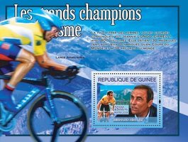 Bicycle races. Bernard Enot