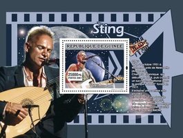 Music stars. Sting