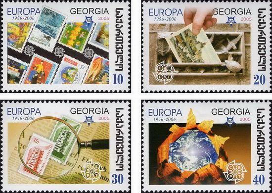 The first stamps of EUROPA
