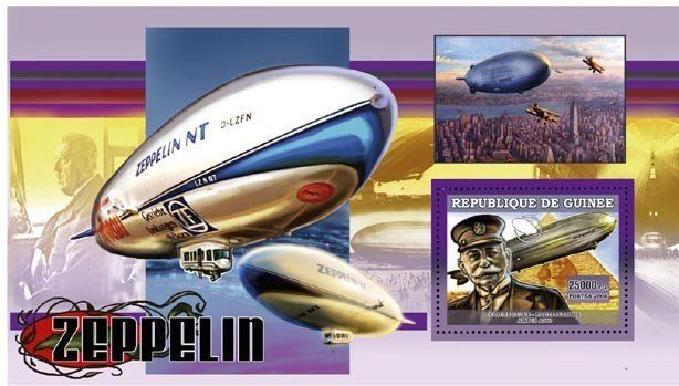 Airships. Ferdinand von Zeppelin