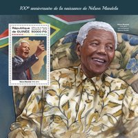 Politician Nelson Mandela