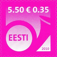 Definitive Issue € 0.35 Post horn