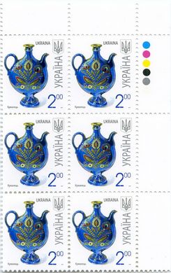 2007 2,00 VII Definitive Issue 6-8242 (m-t 2007) 6 stamp block