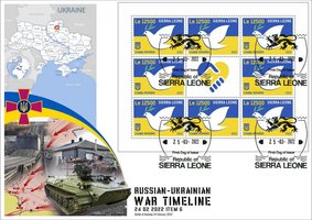 Peace for Ukraine. Battle of Konotop (sheet)