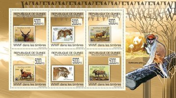 WWF on stamps