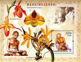 Mahatma Gandhi and orchids
