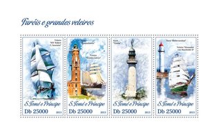 Lighthouses and ships