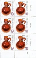 2011 0,10 VII Definitive Issue 1-3176 (m-t 2011) 6 stamp block RB2