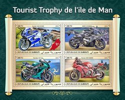 Motorcycle race on the Isle of Man