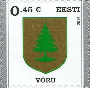 Definitive Issue € 0.45 Emblem of Viru