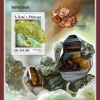 Minerals. Ukrainian beryl