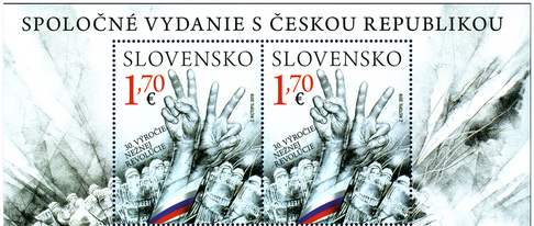 Словаччина-Чехія Оксамитова революція