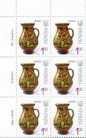 2011 1,00 VII Definitive Issue 1-3459 (m-t 2011-ІІ) 6 stamp block LT