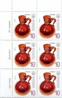 2010 0,10 VII Definitive Issue 0-3043 (m-t 2010) 6 stamp block LT