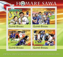 Football player Homare Sawa