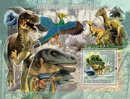 Prehistoric animals and minerals
