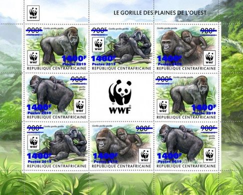 WWF Apes Overprint