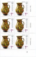 2011 1,00 VII Definitive Issue 1-3459 (m-t 2011-ІІ) 6 stamp block RB4