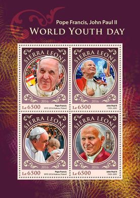 World youth day. Personalities