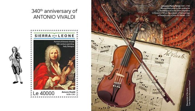 Composer Antonio Vivaldi